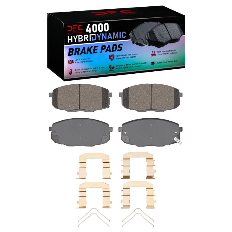 DFC 10-24 Kia Forte Front 4000 HybriDynamic Brake Pads and Hardware Kit
