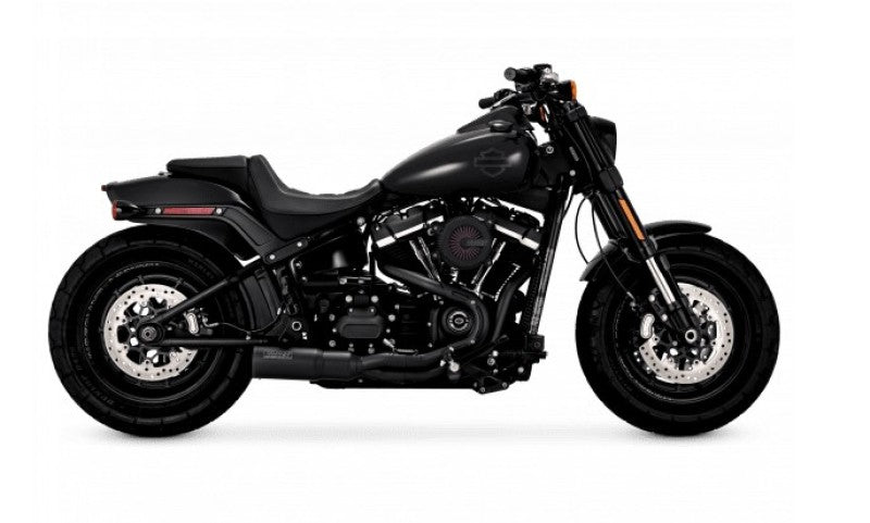 Vance and Hines Vance & Hines HD Softail Fat Bob 18-22 Hi-Output 2-1 Black PCX Full System Exhaust