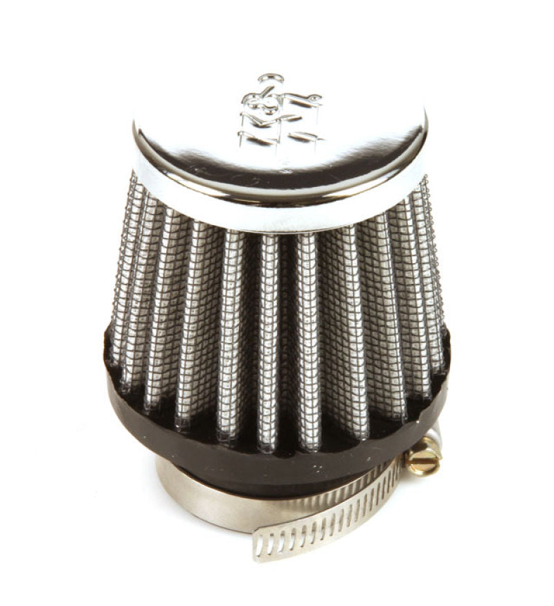K&N Engineering K&N Universal Chrome Filter 1 3/8 inch FLG / 2 1/2 inch Base / 2 inch Top / 2 1/4 inch Height