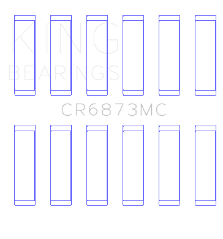 King Engine Bearings Toyota 2GR-FE / 3GR-FE Connecting Rod Bearing Set