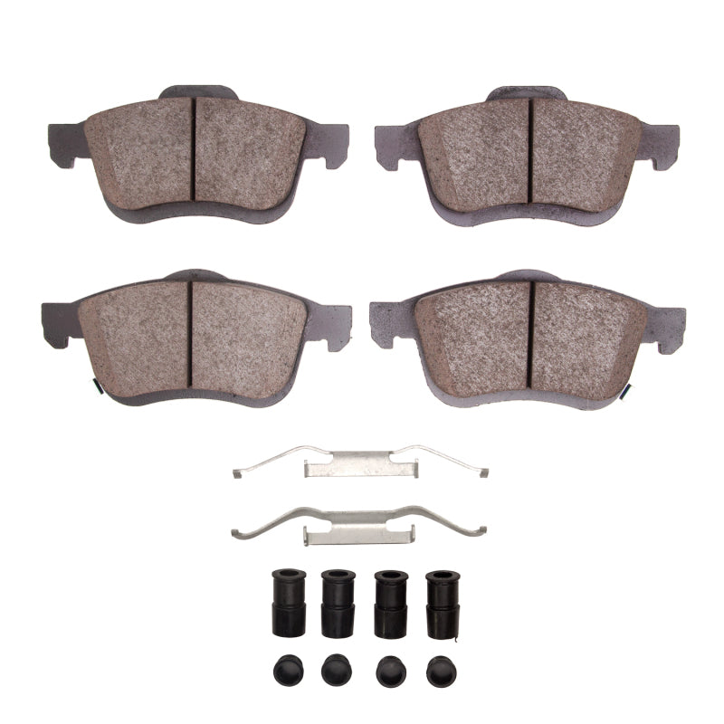R1 Concepts R1 14-19 Fiat 500L Front Euro Ceramic Pads & Hardware Kit
