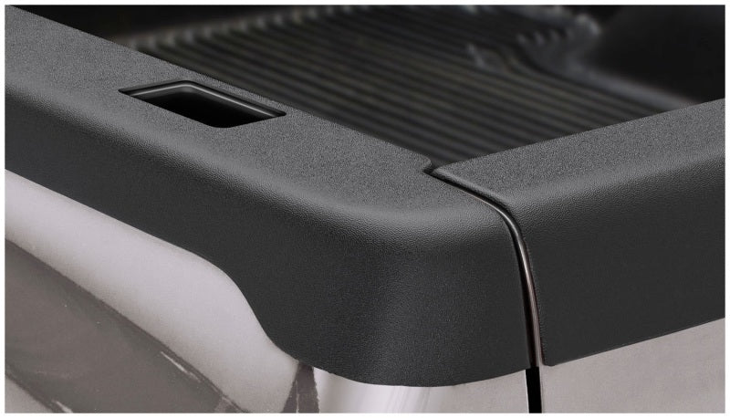 Husky Liners 02-08 Dodge Ram 1500 Fleetside Bed Rail Caps Smoothback 78.0in Bed - Black