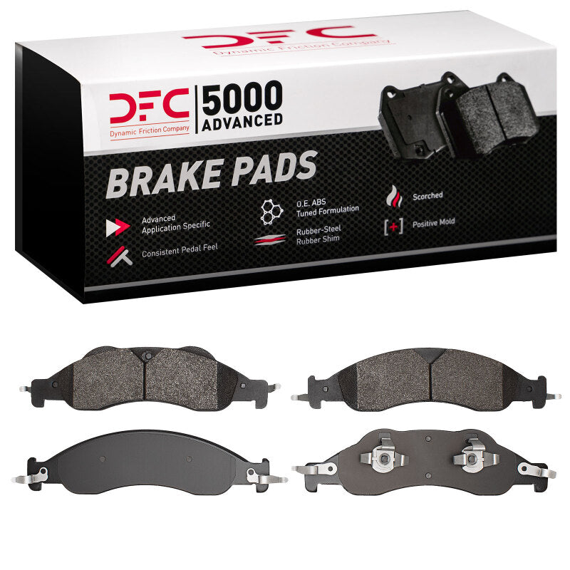 DFC 07-09 Ford Expedition Front 5000 Advanced Semi Metallic Brake Pads