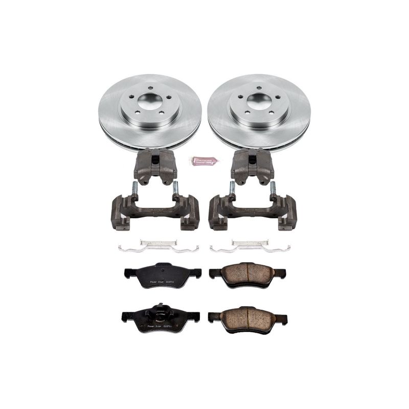 PowerStop Power Stop 07-10 Ford Escape Front Autospecialty Brake Kit w/Calipers