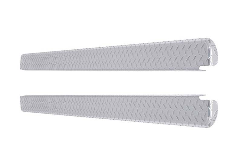 Dee Zee 99-07 Chevrolet Silverado/Sierra Bed Cap Wrap Brite-Tread Aluminum 8Ft Bed