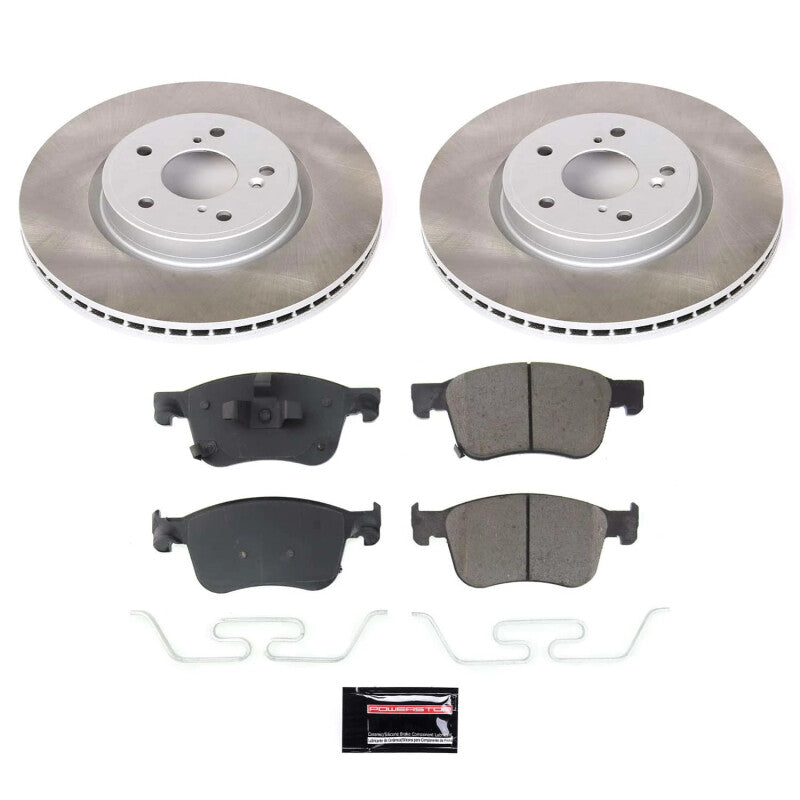 PowerStop Power Stop 2022 Honda Civic Front Semi-Coated Rotor Kit
