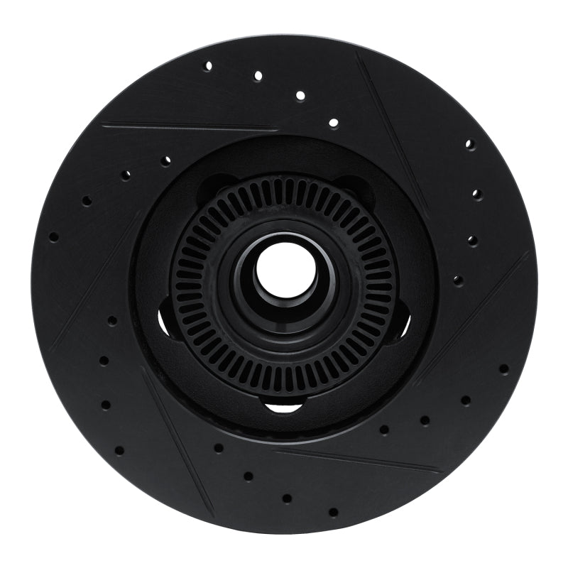 R1 Concepts R1 06-12 Ford Ranger (Mexico) Front Left Drilled & Slotted Black Brake Rotor