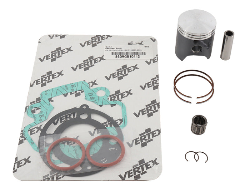 Vertex Pistons Vertex Piston 00-03 Kawasaki KX 65 65cc Top End Piston Kit