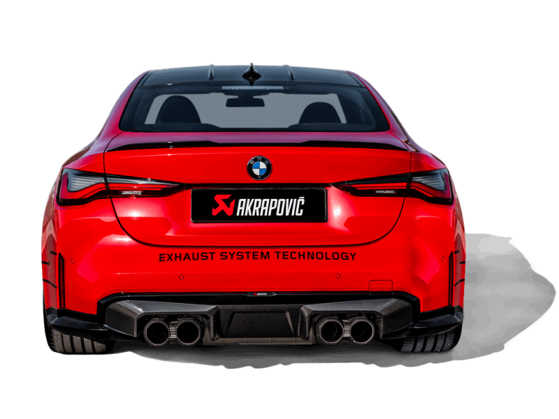 Akrapovic Akrapovic 21-22 BMW M3 (G80) / M4 (G82, G83) Rear Carbon Fiber Diffuser - High Gloss Black
