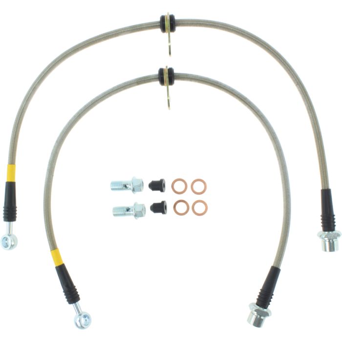 StopTech 950.44005 - Stainless Steel Brake Lines; Front