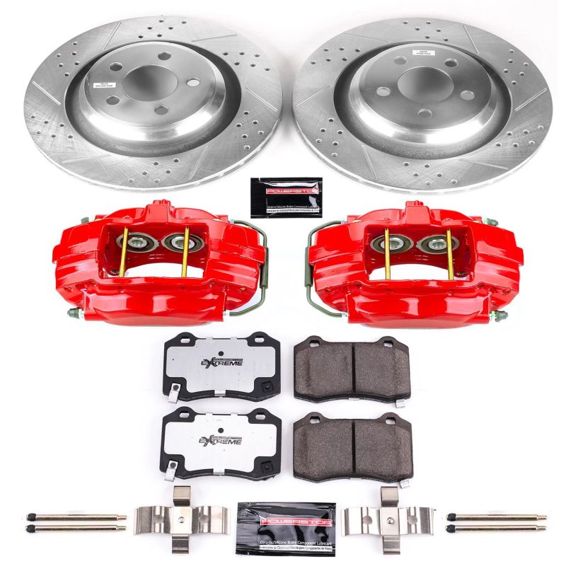PowerStop Power Stop 05-10 Chrysler 300 Rear Z26 Street Warrior Brake Kit w/Calipers