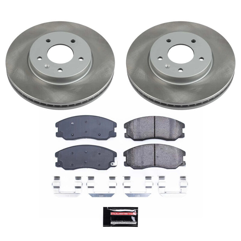 PowerStop Power Stop 07-09 Suzuki XL-7 Front Semi-Coated Rotor Kit