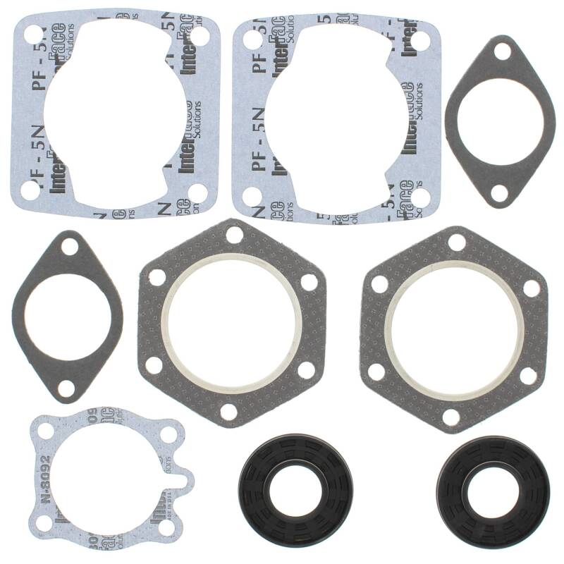 Vertex Pistons Vertex Gaskets 77-79 Polaris TX/X-TX Complete Gasket Kit w/ Oil Seals