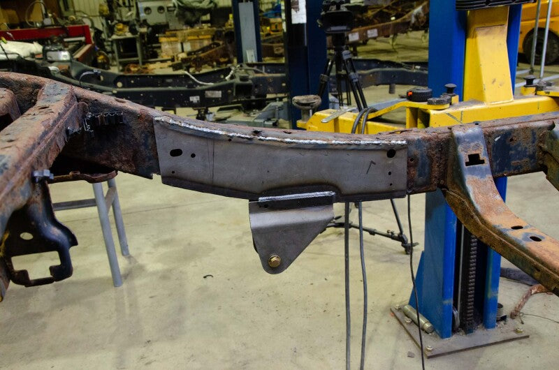 RustBuster Rust Buster 06-10 Hummer H3 Leaf Spring Frame Section - Left