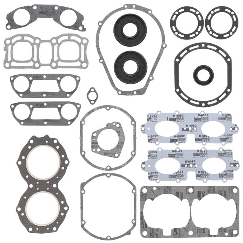 Vertex Pistons Vertex Gaskets 94-95 Yamaha 700 Wave Raider Complete Gasket Kit w/ Oil Seals