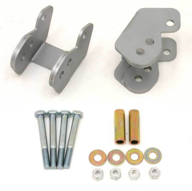 BMR Suspension BMR 82-02 3rd Gen F-Body Weld-On Control Arm Relocation Brackets - Natural