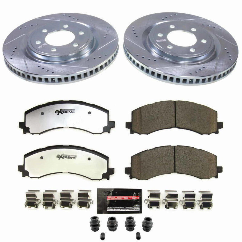 PowerStop Power Stop 22-23 Ford F-150 Lightning Front Z36 Truck & Tow Brake Kit