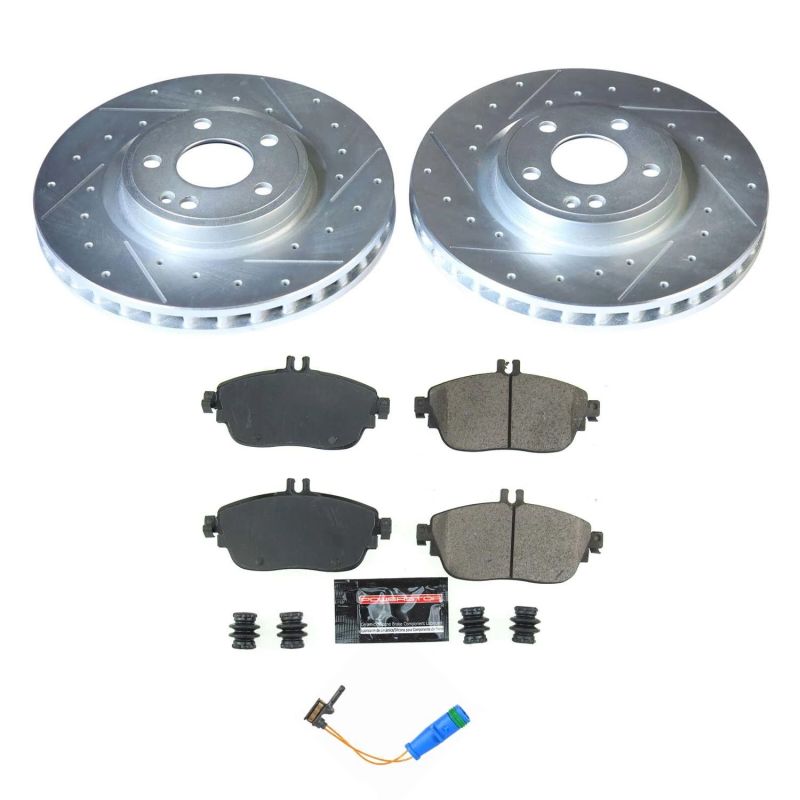 PowerStop Power Stop 17-19 Infiniti QX30 Front Z23 Evolution Sport Brake Kit