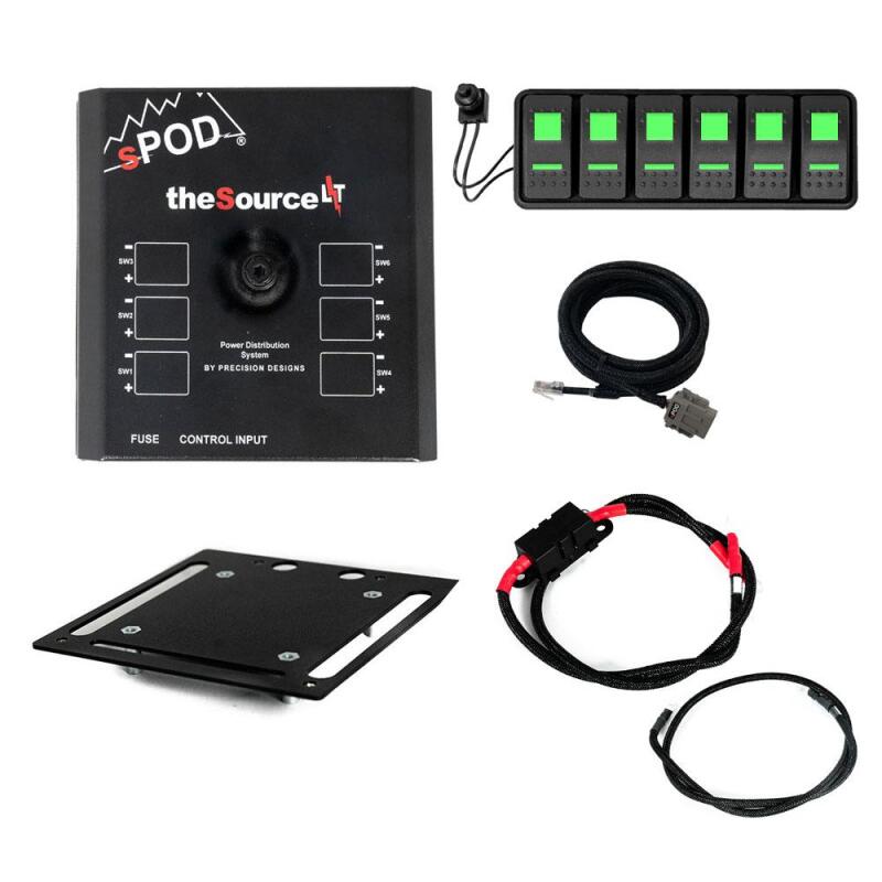 sPOD SourceLT Modular w/Green LED for 36in Battery Cables