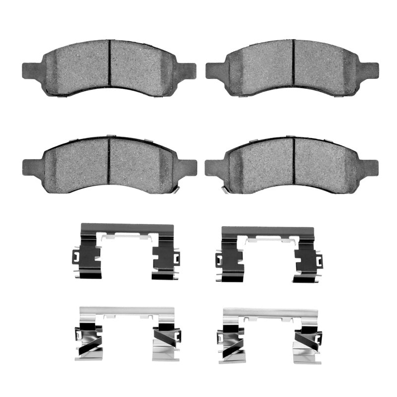R1 Concepts R1 06-12 Saab 9-7X Front Euro Ceramic Brake Pads and Hardware Kit
