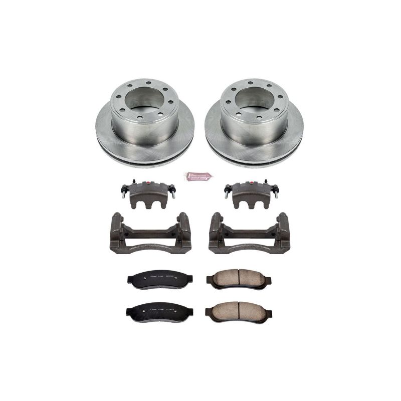 PowerStop Power Stop 07-10 Ford F-350 Super Duty Rear Autospecialty Kit w/Cals