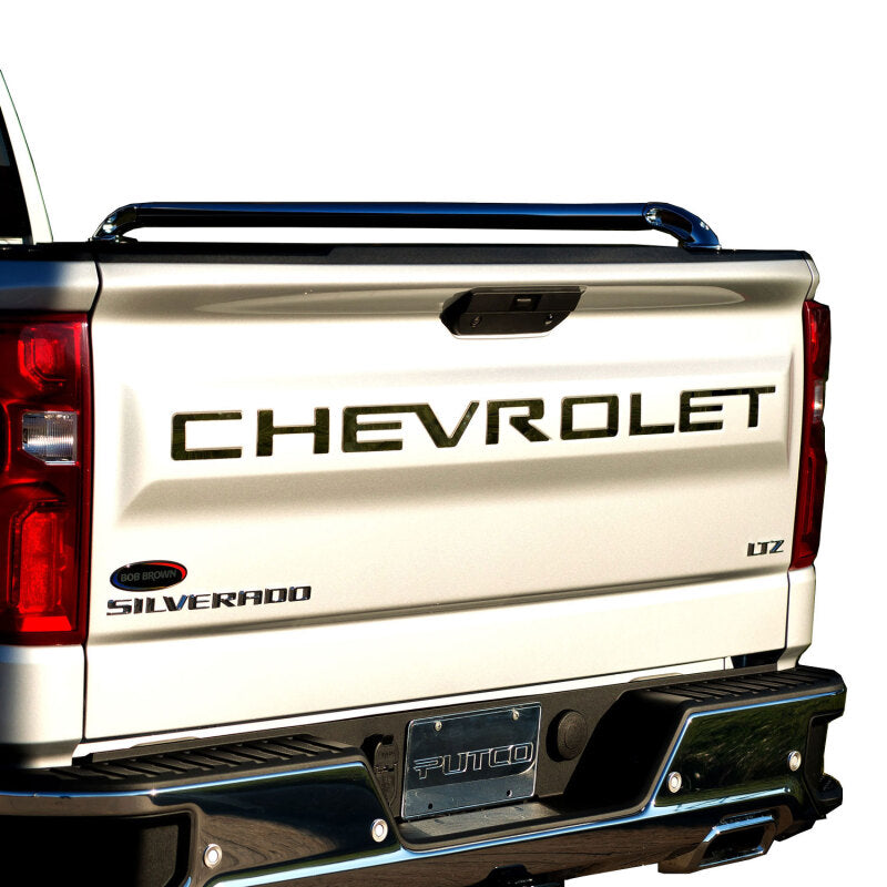 Putco 23-24 Chevrolet Colorado - Grille Letters - Black Platinum Chevrolet Letters