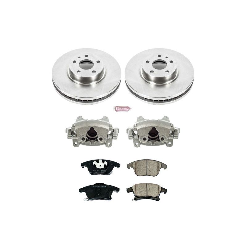 PowerStop Power Stop 13-16 Lincoln MKZ Front Autospecialty Kit w/Cals