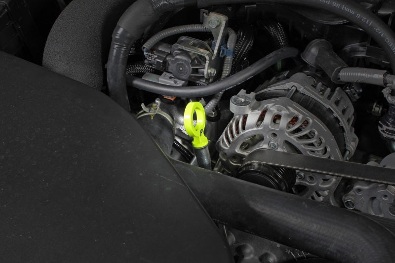Perrin Performance PERRIN 15-26 Subaru WRX & 13-26 BRZ/FR-S/86/GR86 Dipstick Handle Loop Style - Neon Yellow