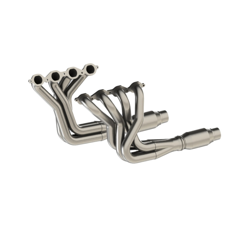 Kooks Headers Kooks 67-69 Chevrolet Camaro Firebird 1-7/8in x 3in LT Swap Header w/ Green Catted Connection Pipes