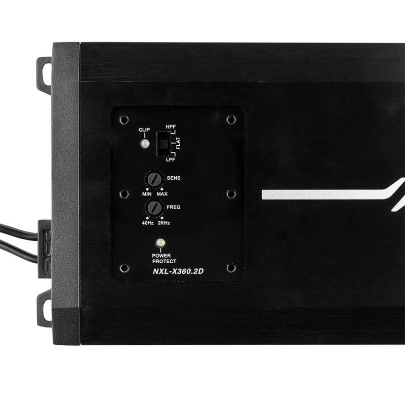 DS18 2-Channel Class-D Amp Full-Range 2x 180 Watts RMS at4 ohmIP67 Waterproof Rating
