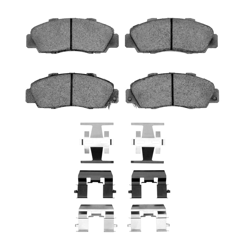 R1 Concepts R1 91-02 Acura CL Front Euro Ceramic Pads & Hardware Kit