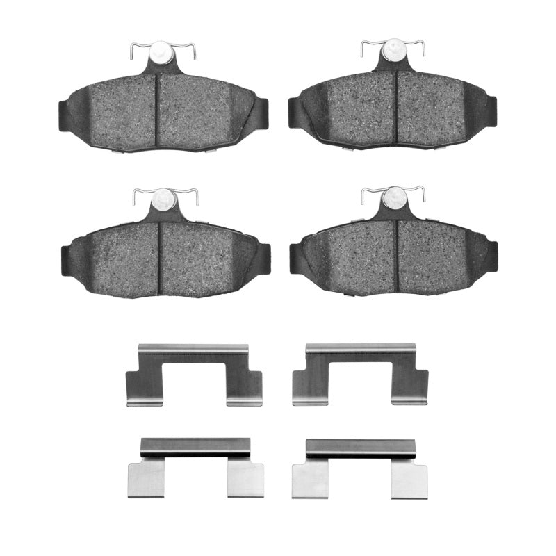 R1 Concepts R1 1986-1993 Ford Taurus (Excl SHO) Rear R1 Ceramic Pads & Hardware Kit