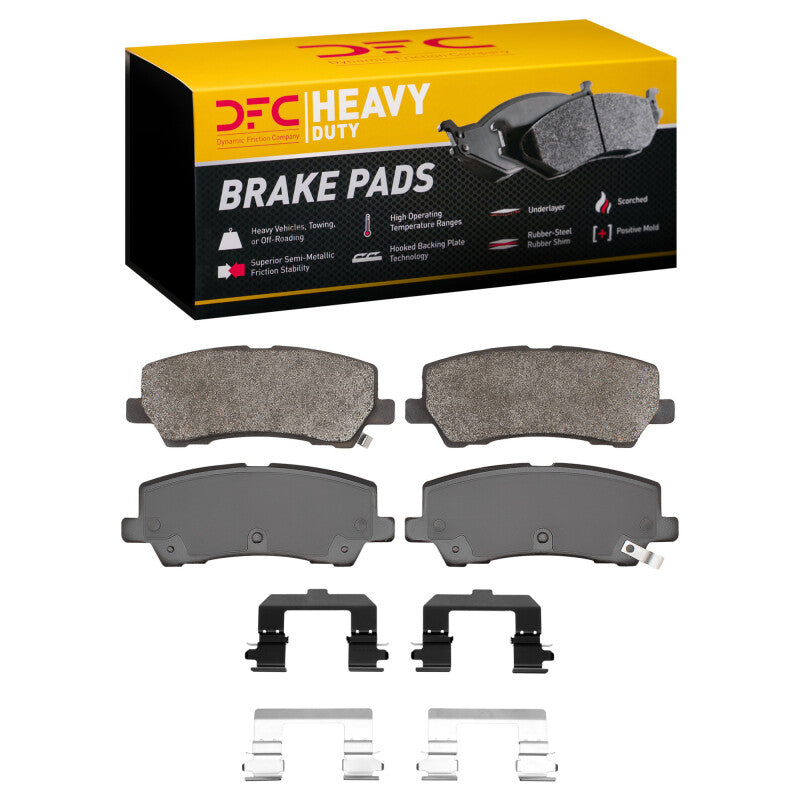 DFC 15-23 Ford Mustang Rear Heavy Duty Pads and Hardware Kit