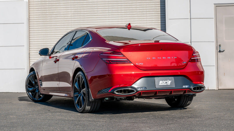 Borla Genesis G70 S-Type Cat Back Exhaust - No Tips
