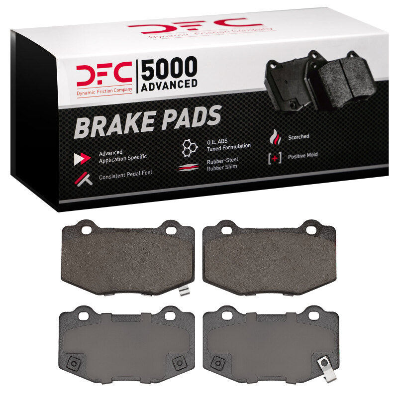DFC 14-21 Chevrolet Corvette Rear 5000 Advanced Ceramic Brake Pads
