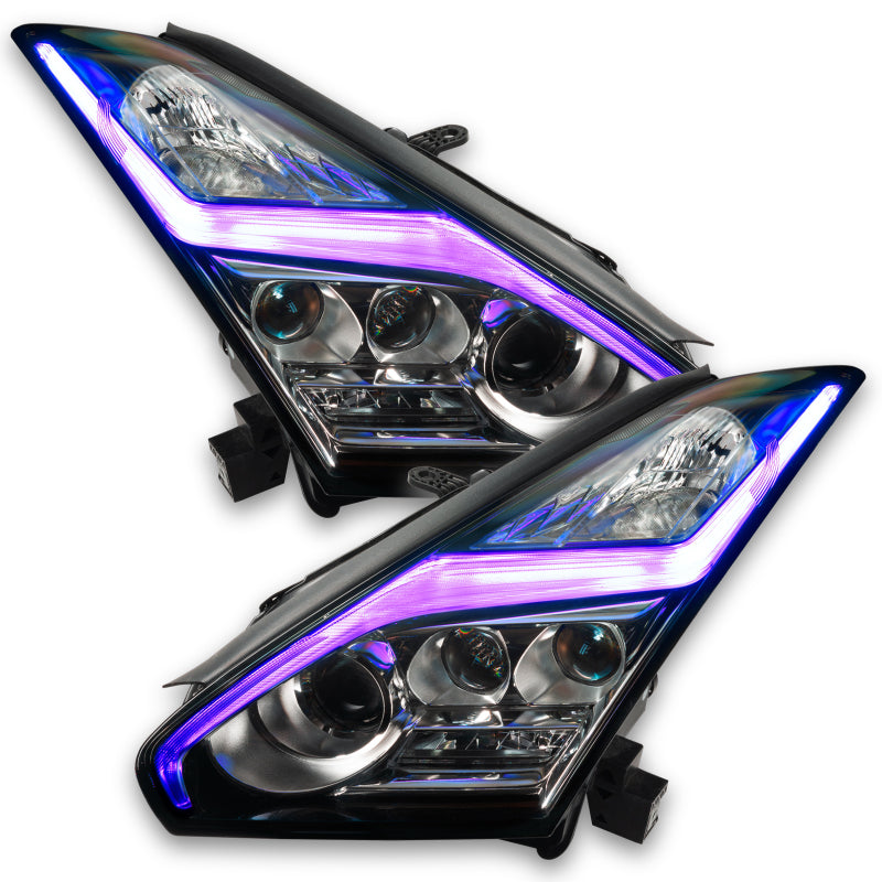 ORACLE Lighting Oracle 15-21 Nissan GT-R RGB+W Lightning Bolt Headlight DRL Kit w/ BC1 Controller