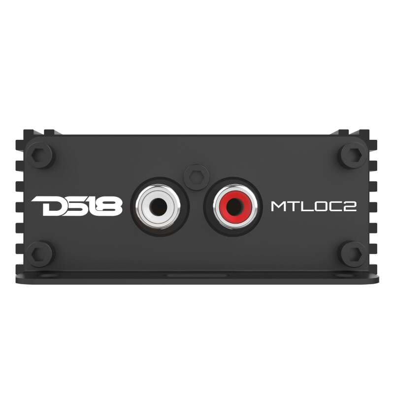 DS18 2-Chnl Speaker Emulator Remote Out Level Matching Controls LED Clip Indicator Hi/Low Converters