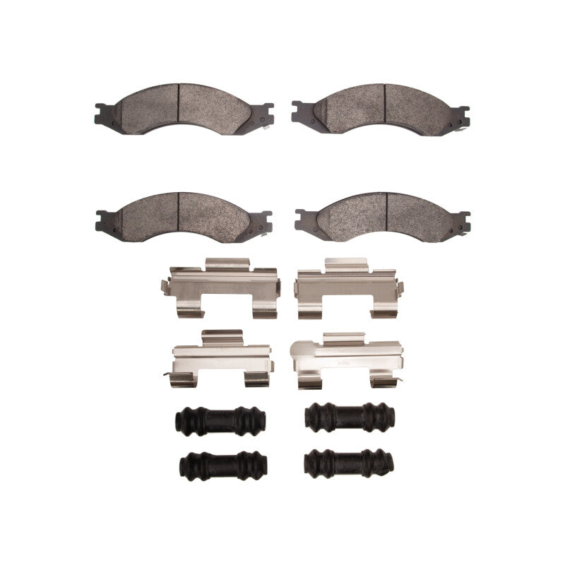 R1 Concepts R1 03-10 Chevrolet C4500 Kodiak Front/Rear Ceramic Pads & Hardware Kit