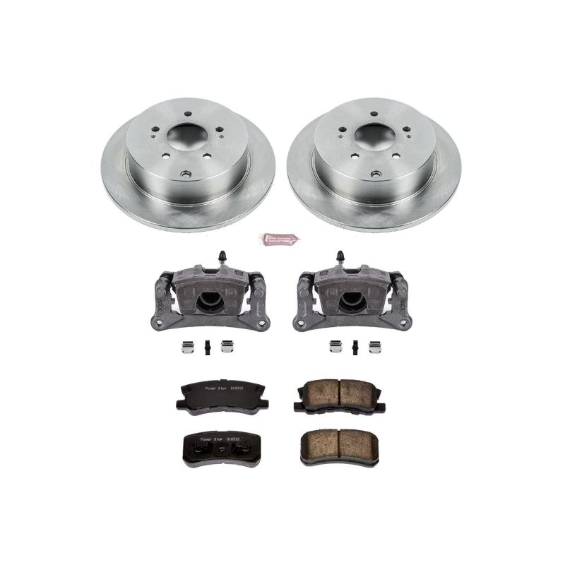 PowerStop Power Stop 04-11 Mitsubishi Endeavor Rear Autospecialty Brake Kit w/Calipers