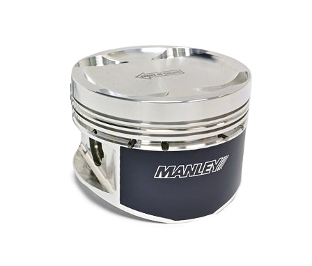 MANLEY 606115C-4 PISTONS SET MITSUBISHI 4G63 7-BOLT CR=9.5 (86.5MM)