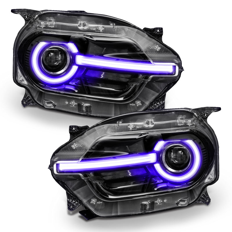 ORACLE Lighting Oracle 2021 Ford Bronco Sport RGB+W Headlight DRL + Halo - ColorSHIFT w/o Controller