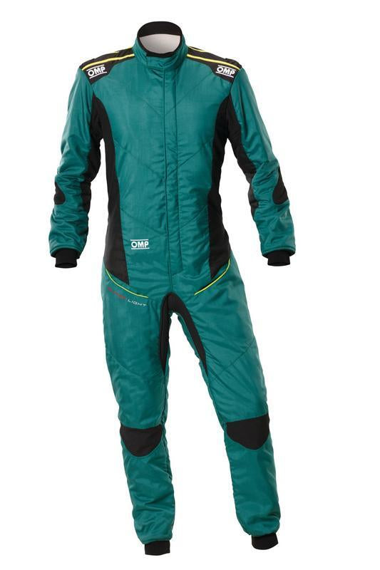OMP TECNICA SUPERLIGHT OVERALL SFI GREEN SZ 48