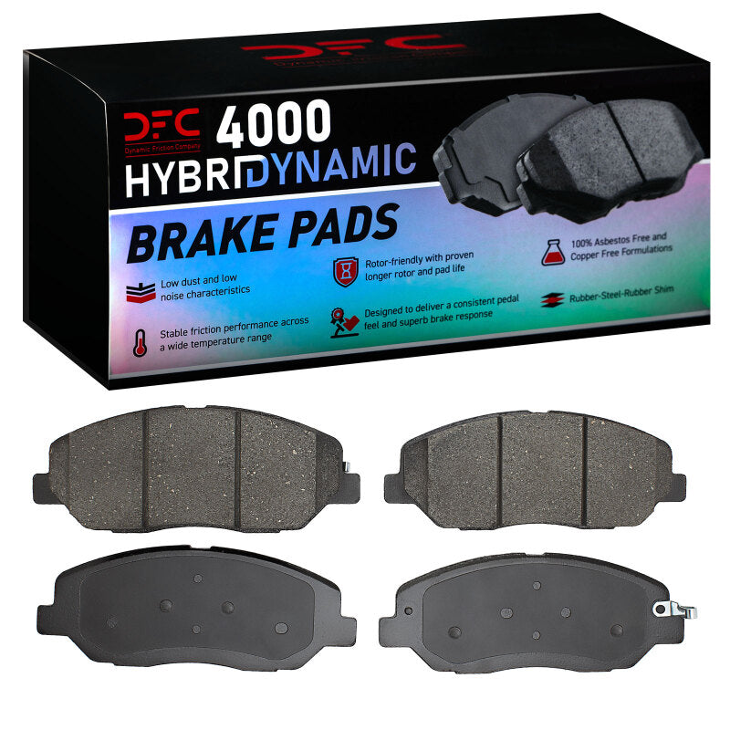 DFC 09-11 Hyundai Genesis Sedan Front 4000 Hybridynamic Brake Pads