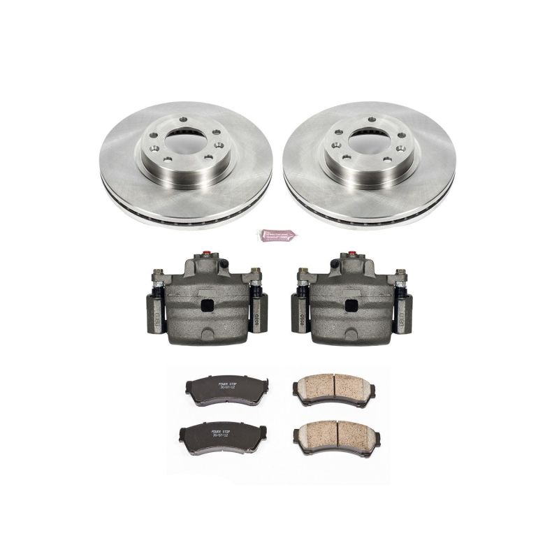 PowerStop Power Stop 06-12 Ford Fusion Front Autospecialty Brake Kit w/Calipers