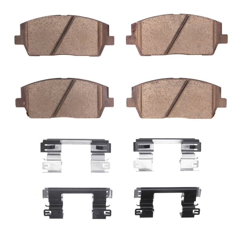 DFC 20-25 Hyundai Palisade Front 4000 HybriDynamic Brake Pads and Hardware Kit