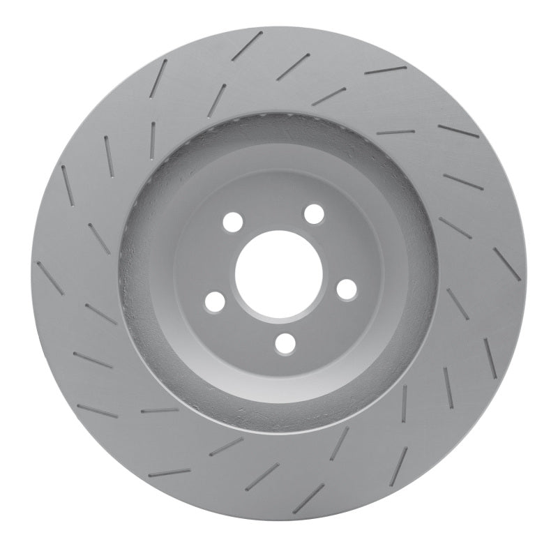 DFC 15-20 Dodge Challenger Front GeoSPEC Coated Rotor - Slotted