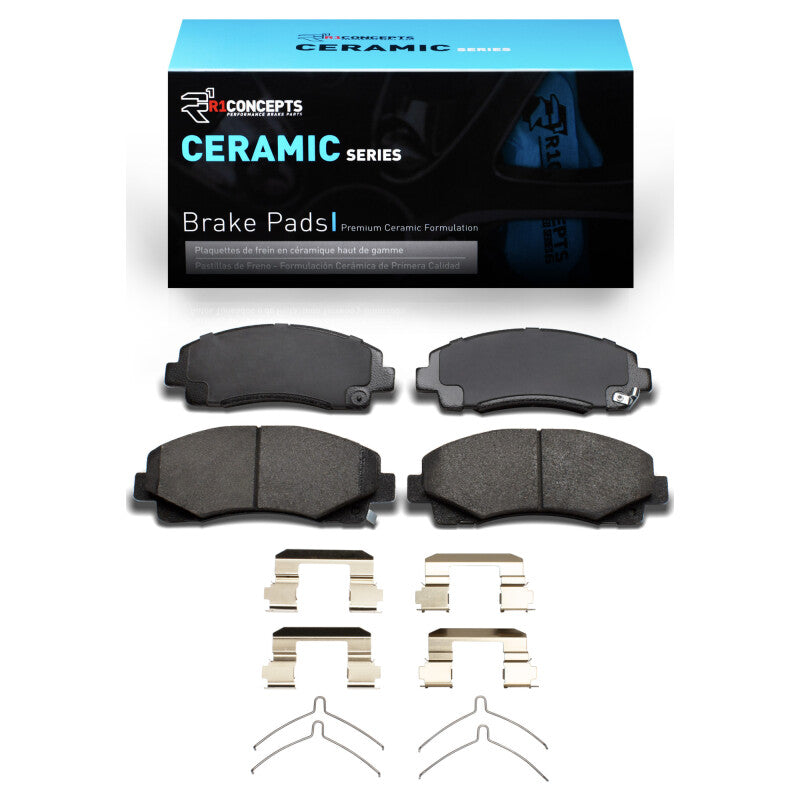 R1 Concepts R1 2006-2020 Acura TLX Front R1 Ceramic Pads & Hardware Kit