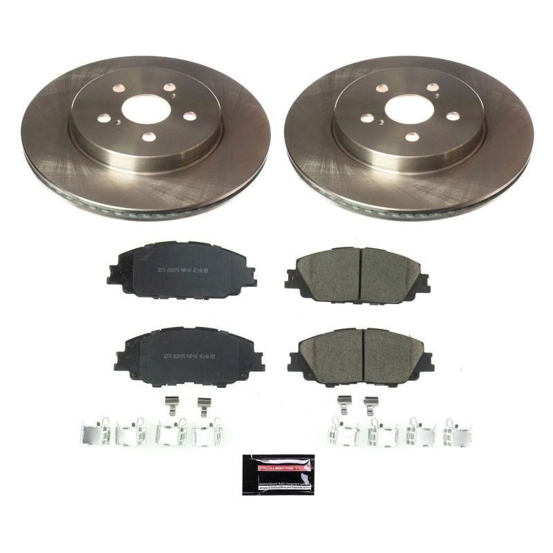 PowerStop Power Stop 2019 Toyota Corolla Front Autospecialty Brake Kit