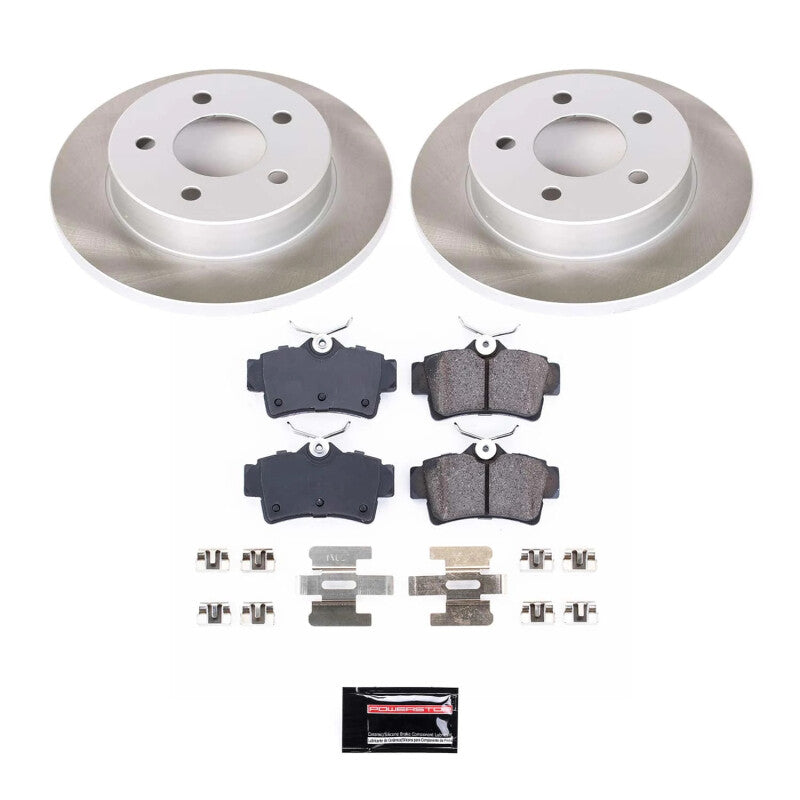PowerStop Power Stop 94-04 Ford Mustang Rear Semi-Coated Rotor Kit