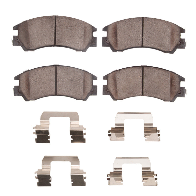 DFC 85-94 Subaru Loyale Front 5000 Advanced Ceramic Brake Pads and Hardware Kit